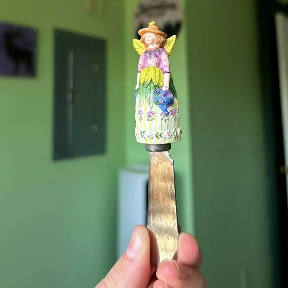 VTG Garden Fairy Charming Magical Stainless Steel Butter Spreader